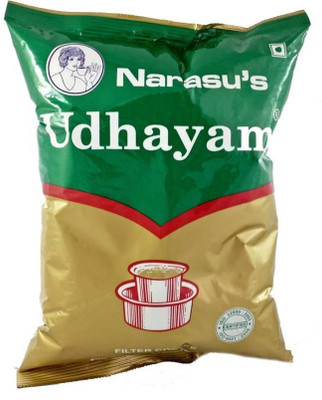

Narasus Udhayam Filter Coffee 200gms, Coffee 80% Chicory 20% Filter Coffee 200 g