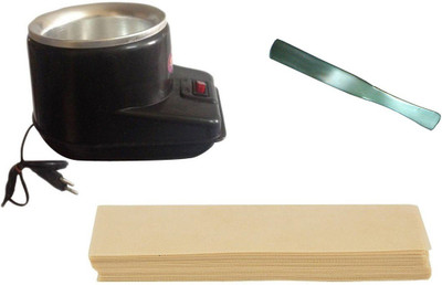 

Shopfleet 1 Wax Heater,50 Wax Strips and 1 Spatula (Multicolor)(Set of 3)