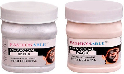 

Mataiva Fashionable Combo of Charcoal Scrub with Charcoal Pack(Set of 2)