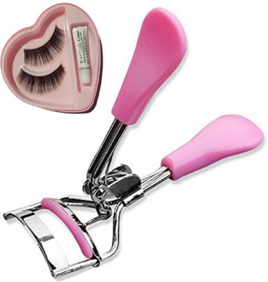 

Elecsera Combo of Eyelash Curler and False Eyelashes(Set of 2)
