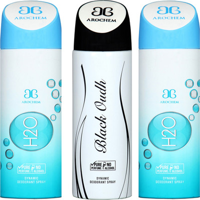 

Arochem B-318 DEODORANT SPRAY NO ALCOHOL PURE PERFUME DYNAMIC BODY SPRAY Deodorant Spray Deodorant Spray - For Men & Women(200 ml, Pack of 3)