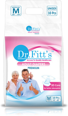 

Dr.Fitt's ADULT DIAPER Adult Diapers - M(60 Pieces)