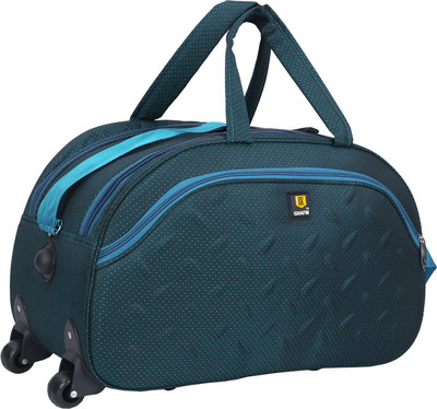 

GHAFM (Expandable) Unisex Lightweight Waterproof 24 Inch/40 litres Travel Bags(Green) Travel Duffel Bag(Green)