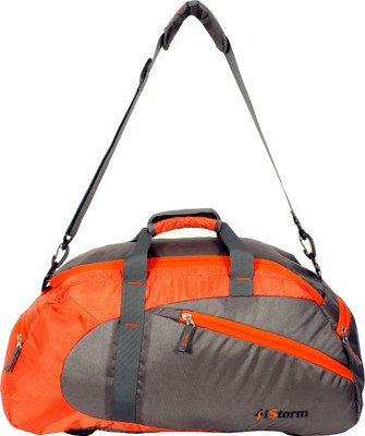 

Istorm Jet Duffel orange and grey Travel Duffel Bag(Orange)