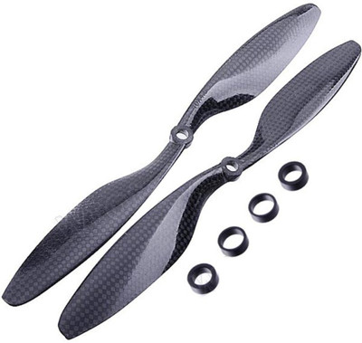 

KitsGuru (1 Pair) 14x4.7 3K Carbon Fiber Propeller CW CCW 1447 CF Props Blade For RC Quad Electronic Components Electronic Hobby Kit