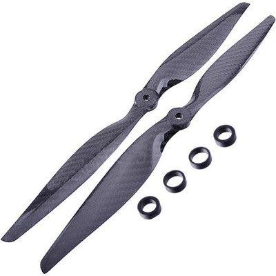 

KitsGuru 10x5 1050 Carbon Fiber CW/CCW Propeller Prop RC Multirotor Quadcopter APC/E Electronic Components Electronic Hobby Kit