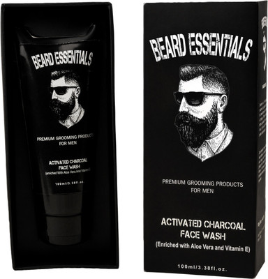 

Beard Essentials Activated Charcoal Face Wash(100 ml)
