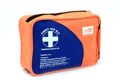 

Medlife MEDLISP04A First Aid Kit(Sports and Fitness)