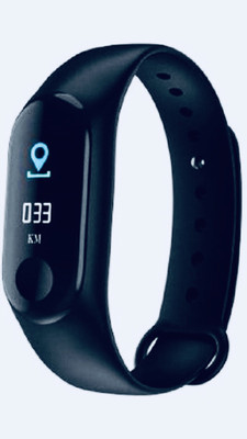 

nick jones M3 Smart Bracelet Wrist Band Acitivity Tracker Watch Works with Both Android iOS Fitness Band(Black)