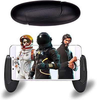 

ROQ Portable Grip Handle Extended Mobile Game Controller for Andriod & IOS Gaming Accessory Kit(Black, For PS)