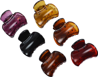 

Saamarth Impex Multicolor Trendy Hair Accessories Girls & Woman Dailywear Hair Clips Set Of 6 Piece Hair Clip(Multicolor)