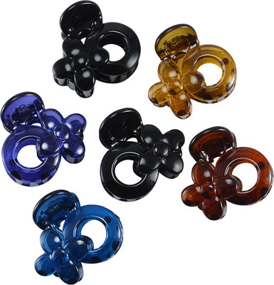 

Saamarth Impex Dailywear Designer Girls & Woman Hair Clips Trendy Multicolor Hair Accessories Set Of 6 Piece Hair Clip(Multicolor)