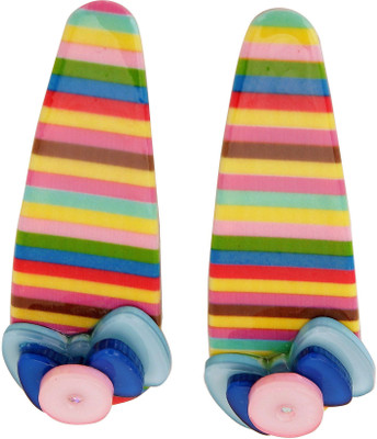 

NeedyBee Pack of Tic Tac Clip for Girls Hair Clip(Multicolor)