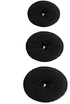 

GULZAR 3 Different size Hair Donut Bun Maker Hair Accessory Set (Black) Hair Accessory Set (Black) 3.5 6 Ratings & 0 Reviews Bun(Black)