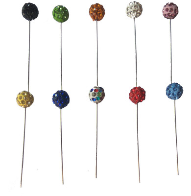 

Hejabiya Pearl Head Hijab Pins Hair Pin(Multicolor)