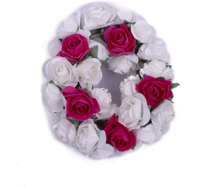 

Chooz Designer Studio Beautiful Gajra for Hair Hair Gajra For Girls artificial gajra hair gajra bridal hair accessories gajra Bun Hair Gajra Flowers Bun, Hair Claw, Bun Clip, Head Band, Hair Band(Red, White, Multicolor)