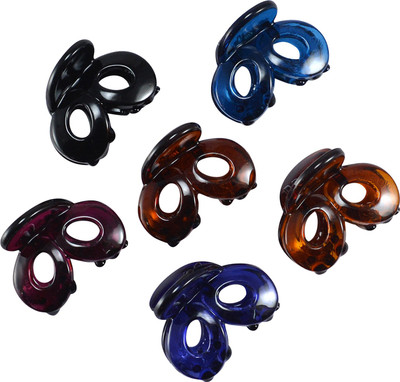 

Saamarth Impex Girls & Woman Dailywear Hair Clips Trendy Multicolor Hair Accessories Set Of 6 Piece Hair Clip(Multicolor)