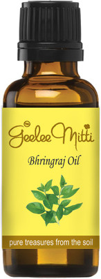 

Geeleemitti Pure Bhringraj Concentrate Oil 30ml for Grey Hair Treatment and Reducing Hair Loss(30 ml)