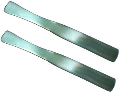 

Shopfleet Pack of 2 Pcs Hair Removal Waxing / Wax Reusable Steel Knife Wax(2 Strips, Set of 2)