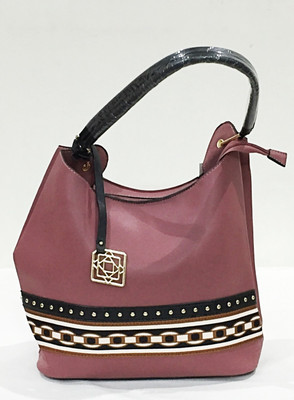 

X Factor Hand-held Bag(Pink, Black), Black;pink