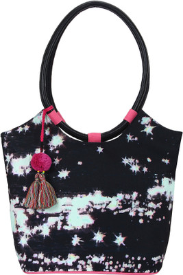 

Anekaant Hand-held Bag(Black, Multicolor)