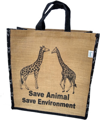 

Ajanta Tote(Beige, Black)