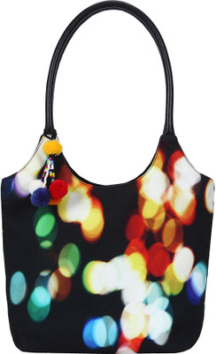 

Anekaant Hand-held Bag(Black, Multicolor)