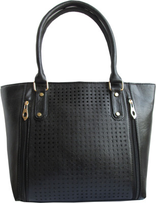 

CHERRY BLUE Hand-held Bag(Black)