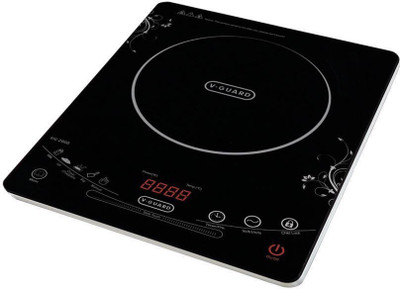 

V-Guard VIC 2000 (2000 W) Induction Cooktop(Black, White, Touch Panel)