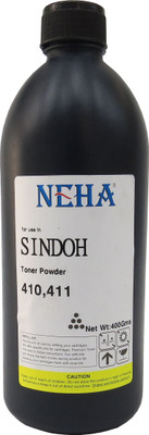 

NEHA SINDOH TONER(400g) FOR SINDOH 410,411 Single Color Ink Toner Powder(Black)