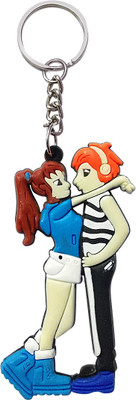 OMAYA  Romantic Love Couple Key Chain Key Chain