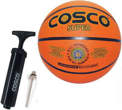 

Cosco Super ( Size -6 ) Basketball With Basketball Pump Basketball Kit