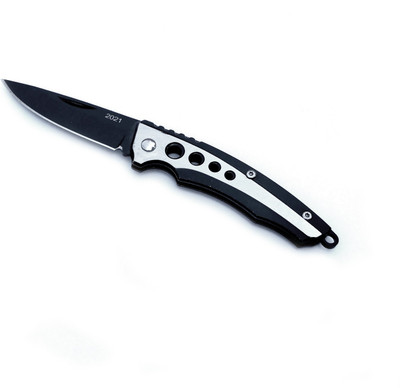 

Military Green Silver Folding Pocket Knife 03 Knife, Pocket Knife(Silver, Black)