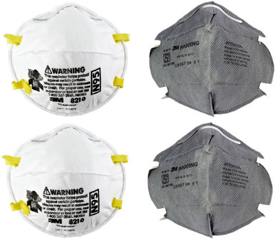

3M Particulate Respirator 9000ing with 8210-N95 (Pack of 2) Mask and Respirator