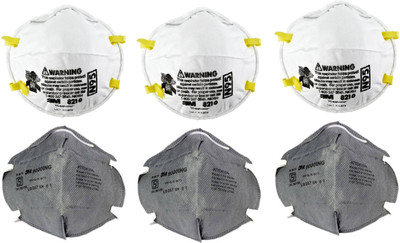

3M Particulate Respirator 9000ing with 8210-N95 (Pack of 3) Mask and Respirator