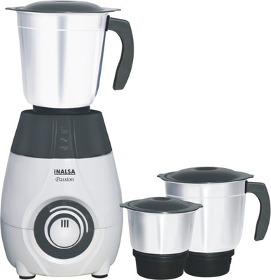 

Inalsa 600 Watt 3 Jar 600 Mixer Grinder(0, 3 Jars)