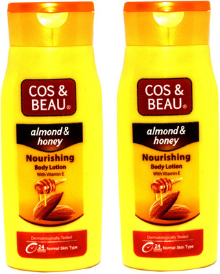 

Cos & Beau Almond & Honey Moisture Body lotion With Vitamin E(200 ml)