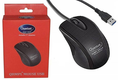 

QHMPL QH-1554 Wired Optical Gaming Mouse(USB 2.0, Black)