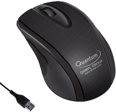 

QHMPL QH-1550 Wired Optical Gaming Mouse(USB 2.0, Black)