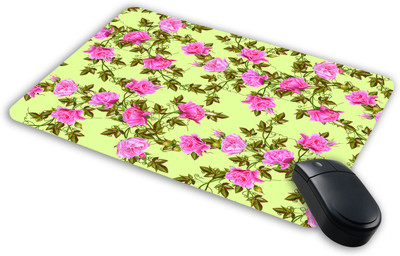 

Grazios Floral pattern Mousepad| Designer Mousepad | Printed-15 Mousepad(Multicolor)