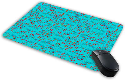 

Grazios Floral pattern Mousepad| Designer Mousepad | Printed-52 Mousepad(Multicolor)