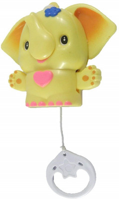 

Nightstar Cradle Hanger Bell Musical Dancing Elephant with Sweet Sound (Min. Age 10 Month)(Multicolor)