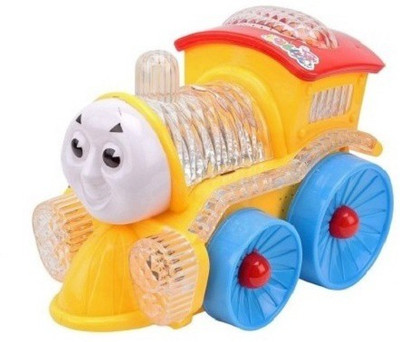 

Nightstar Funny Engine Sound and Lighting Train for kids (Minimum Age 3 yrs)(Yellow)