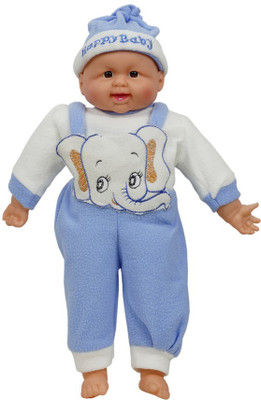 

Kids Town Musical laughing baby(Blue)