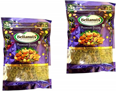 

Bellanuts Long Kandhari Raisins, 500 gm each (Pack of 2) Raisins(1000 g, Pouch)