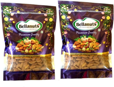 

Bellanuts Mamra Almond Giri (XX), 500 gm each (Pack of 2) Almonds(1000 g, Pouch)