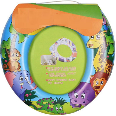 

Chote Janab Soft Cushioned with Support Handles Potty Seat(Multicolor)