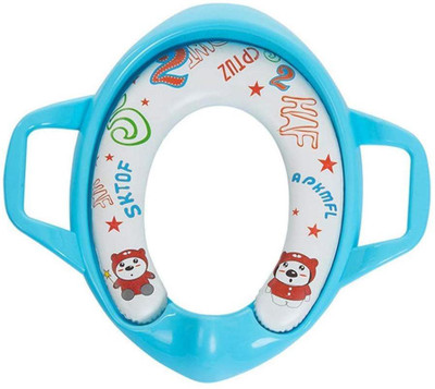 

SYGA Baby Potty Seat Child Toilet Training Seat Pedestal Cushion Pad Ring Baby Toilet Seat (Blue) Potty Seat(Blue)