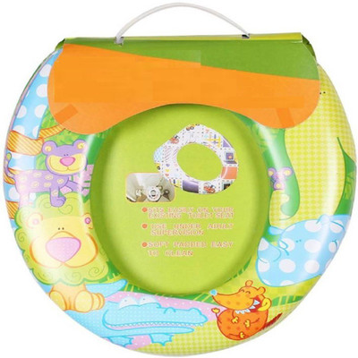 

Chote Janab Soft Cushioned with Support Handles Potty Seat(Multicolor)