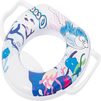 

Chote Janab Soft Cushioned with Support Handles Potty Seat(Blue)